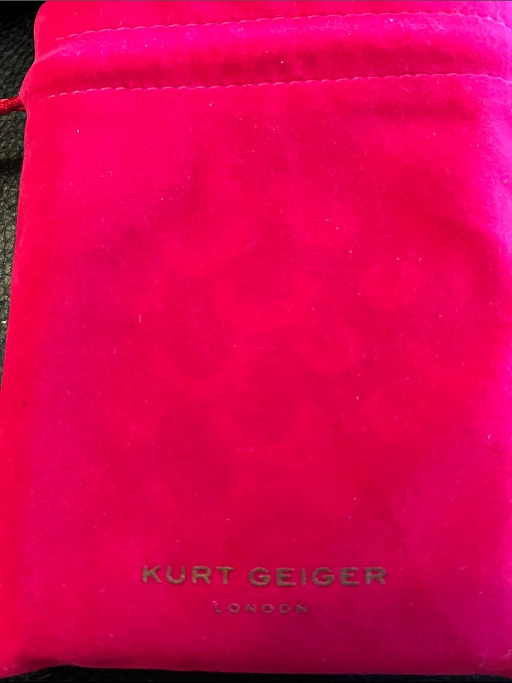 KURT GEIGER LONDON NWT Camden JEWELED EAGLE HEAD CARD HOLDER - Picture 10 of 10